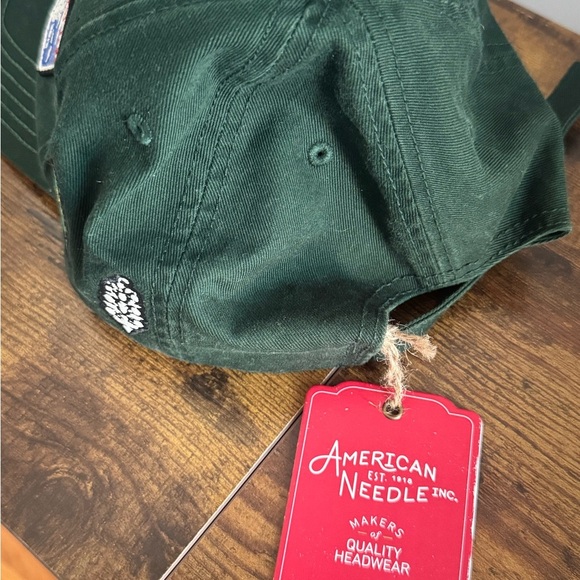 American Needle Dark Green Cap with Patches - Picture 3 of 5